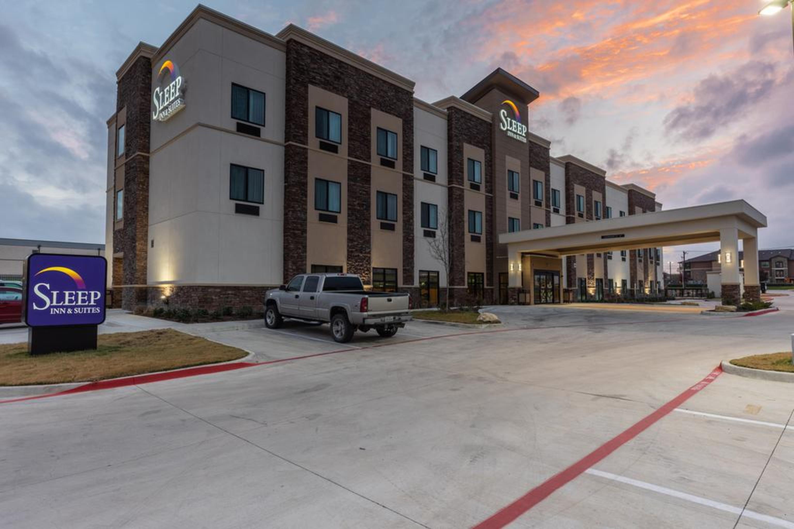 Sleep Inn & Suites Fort Worth - Fossil Creek Exterior foto